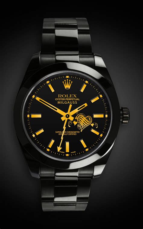 black rolex watches for men.